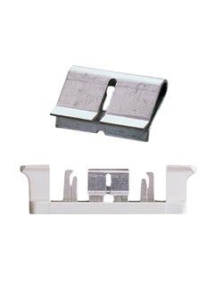 Leviton 50-Piece Bridging Clip Set Silver 