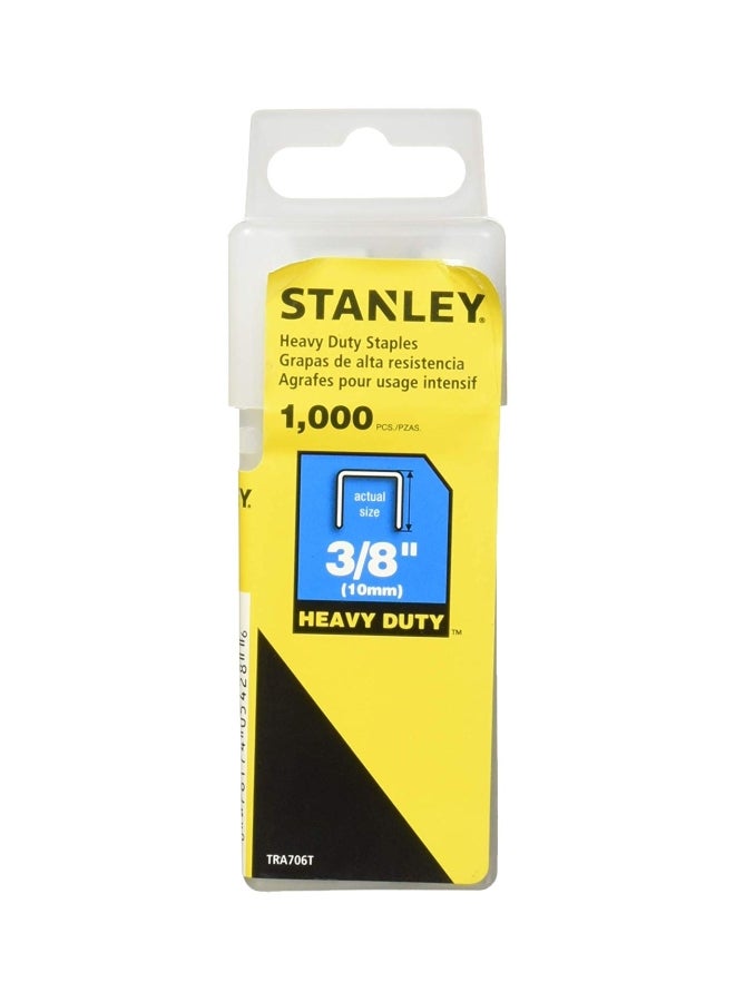 Stanley 2000-Piece Sharpshooter Staple Set Yellow/Black/Beige  - Image 1