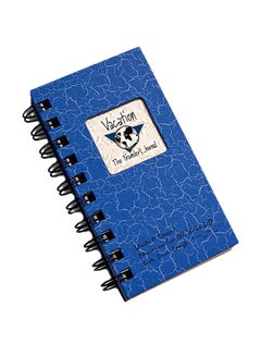 160-Pages The Travelers Journal Notebook Blue