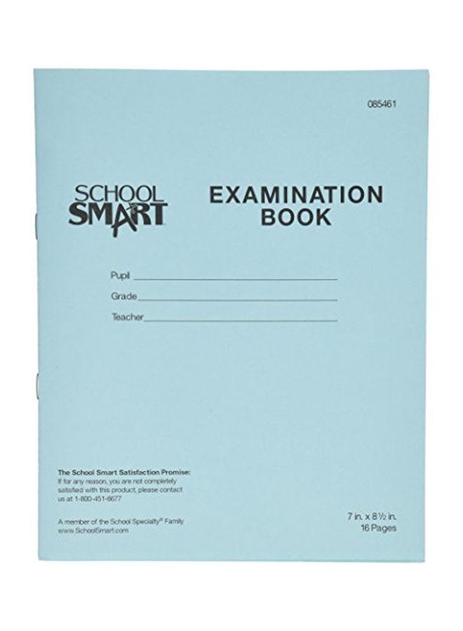 50-Piece Examination Book Blue