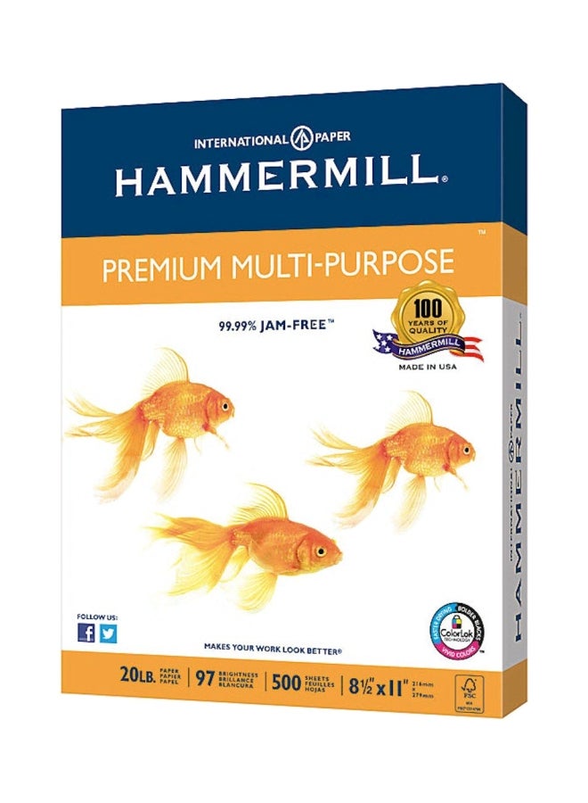 Hammermill 500-Piece Premium Multipurpose Sheet Set 