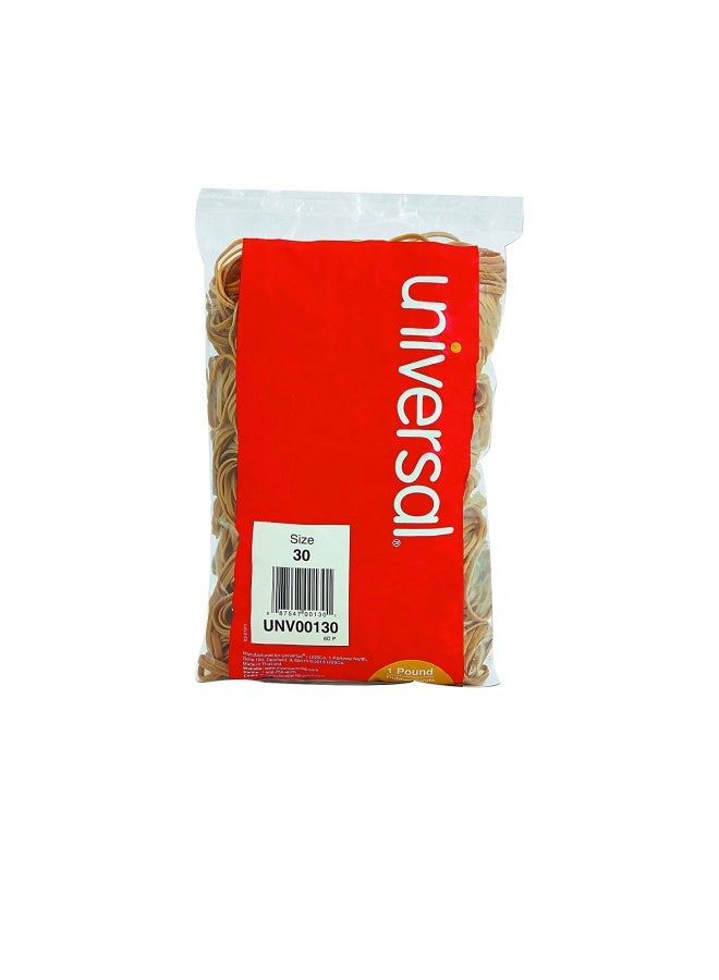 UNIVERSAL 1100-Piece Rubber Bands Beige 