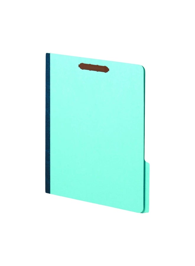 Globe Weis - 25-Piece Pressboard Fastener Folder Set Blue - Image 1