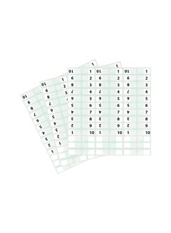 104-Piece Printed Index Tab Set Green/White/Black - v1552923812/N22189546A_2