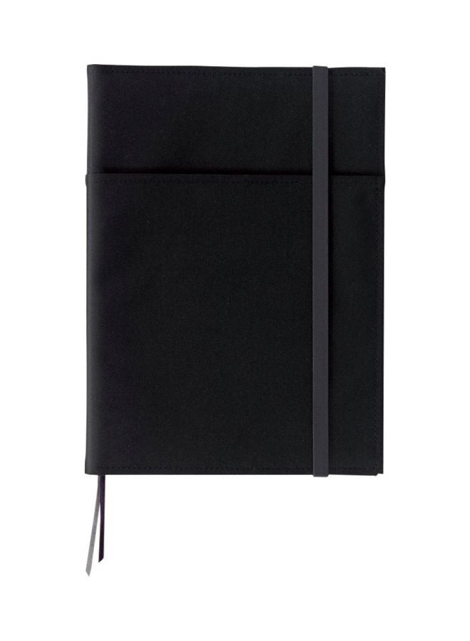Ifusion 40-Sheet B5 Refillable Semi Notebook Black/White  - Image 1