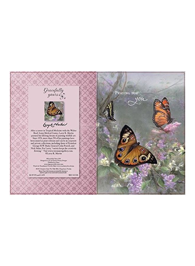 Gracefully Yours 12-Piece Uplifting You Praying For You Greeting Cards - Image 4