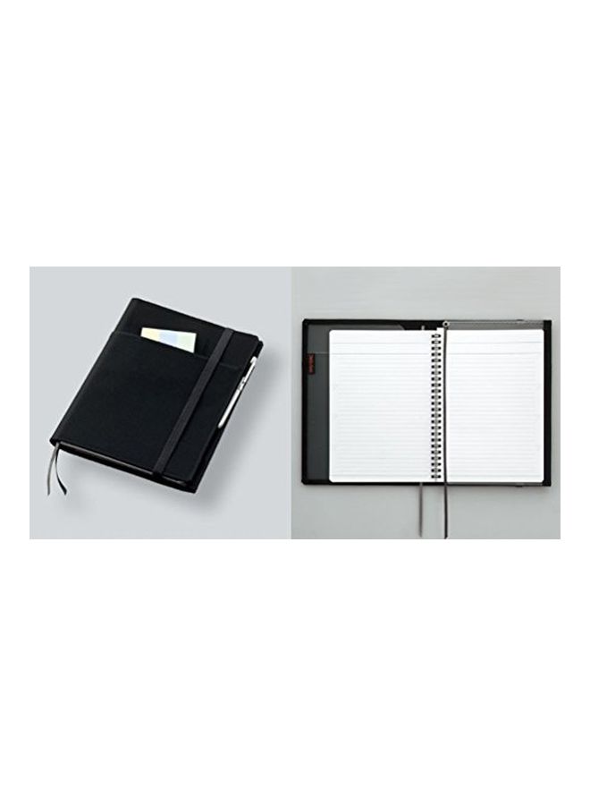 Ifusion 40-Sheet B5 Refillable Semi Notebook Black/White  - Image 3