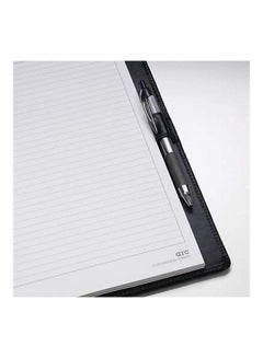Staples Customizable Leather Notebook Black  - Image 3