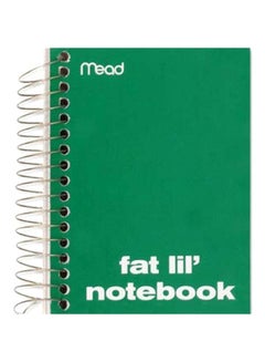 Mead Fat Lil Fashion Notebook Green 