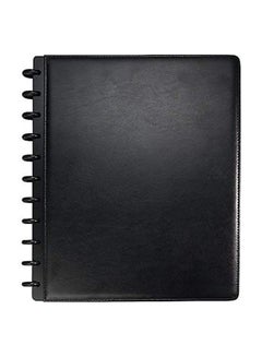 Staples Customizable Leather Notebook Black  - Image 1
