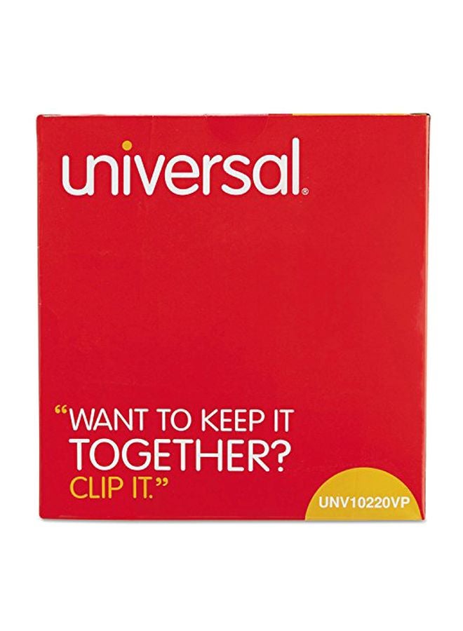 UNIVERSAL 36-Piece Large Binder Clip Set Black/Silver 