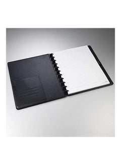 Staples Customizable Leather Notebook Black  - Image 2