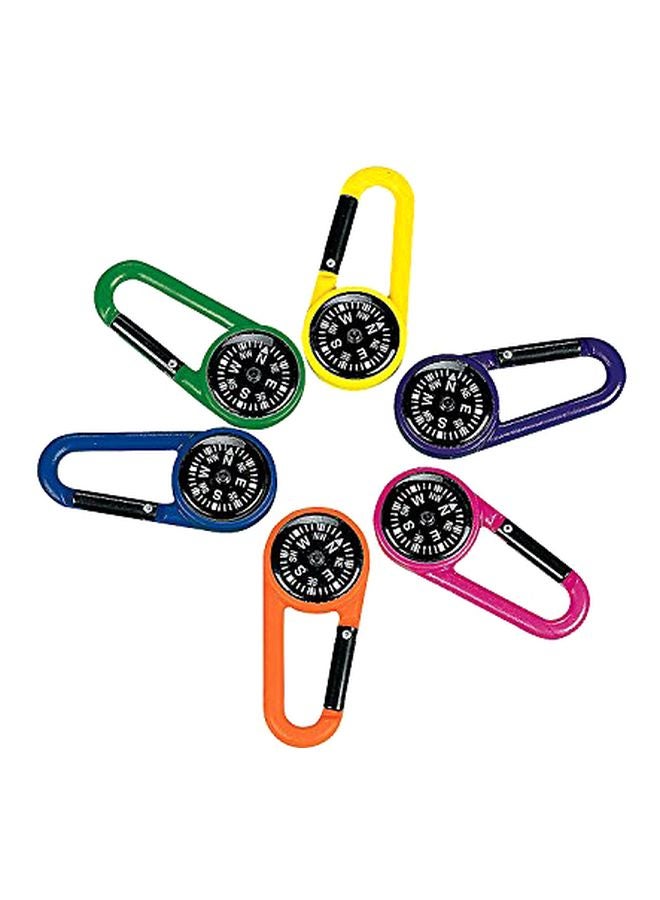 Fun Express 12-Piece Compass Clip Set Multicolour