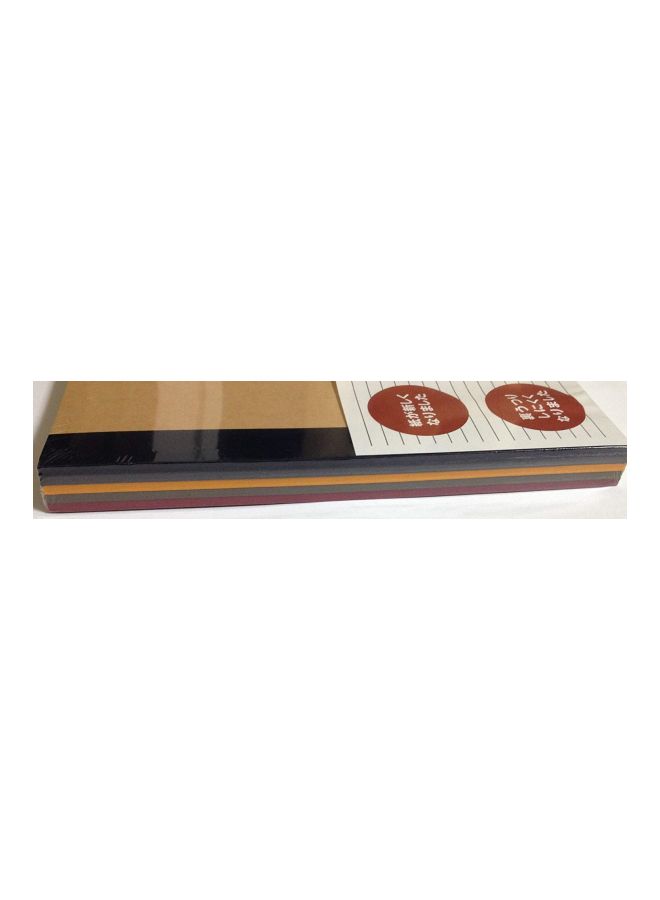 MUJI - Pack Of 5 B5 Rule Binding Notebook Brown/Black - Image 1
