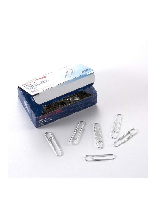 1000-Piece Paper Clip Set Silver - v1552923898/N22190040A_2