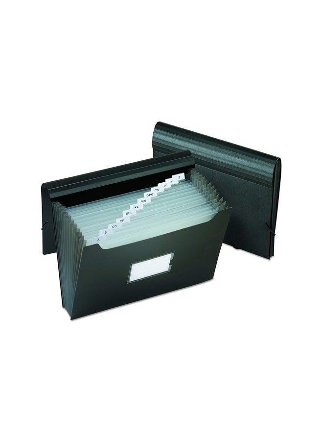 بندافليكس ملف بحجم كبير قابل للتمديد مكون من 13 جيب مع حبل مرن أسود - Image 2