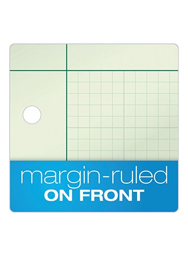 TOPS 100- Sheets Engineering Computation Pad Beige/Green Tint  - Image 2