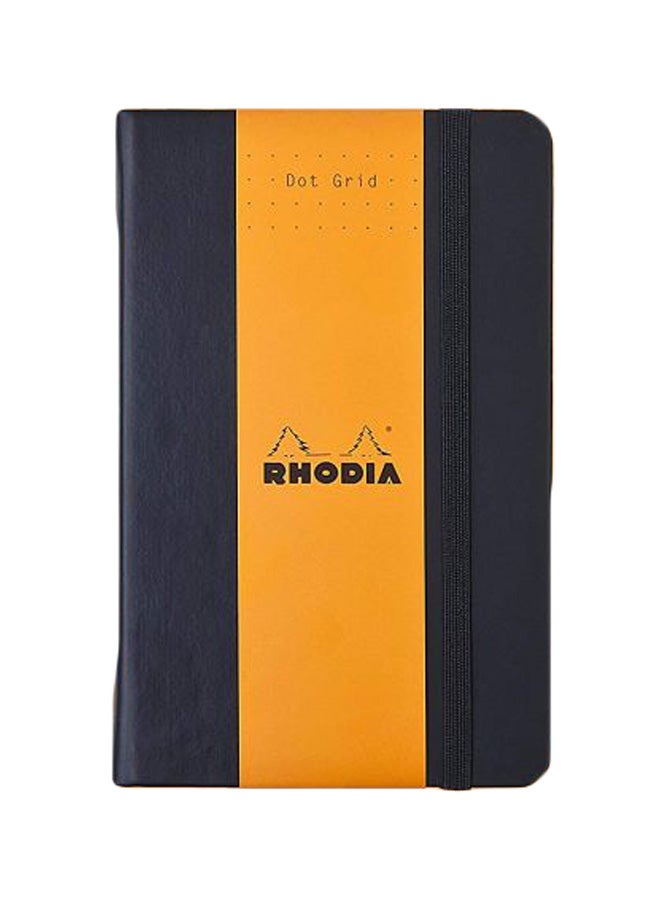 Dot Grid Web Notebook Black/Orange - v1552923935/N22190004A_1