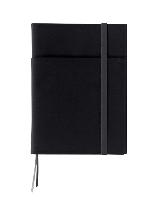 Ifusion 50-Sheets Kokuyo A5 Cover Notebook Black  - Image 1