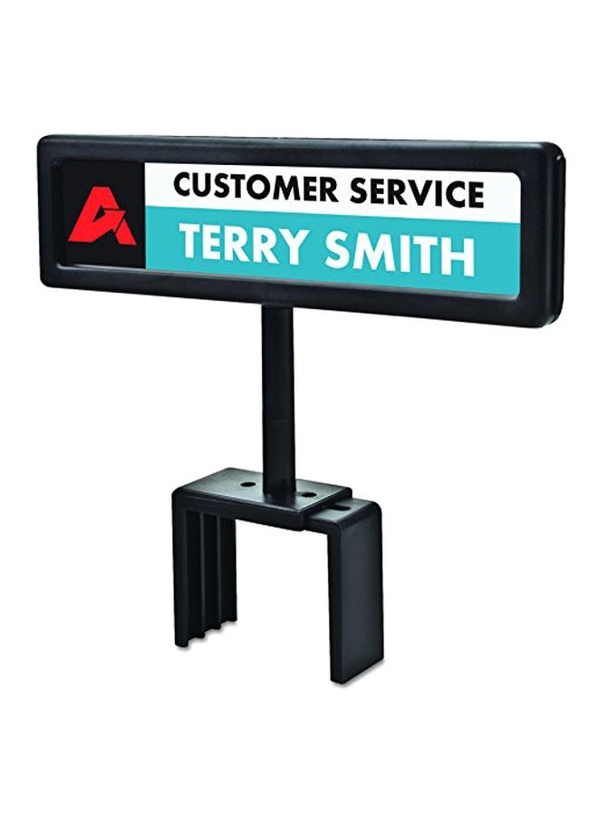 أدفانتوس حامل بلاستيكي للإشارات أسود - Image 2