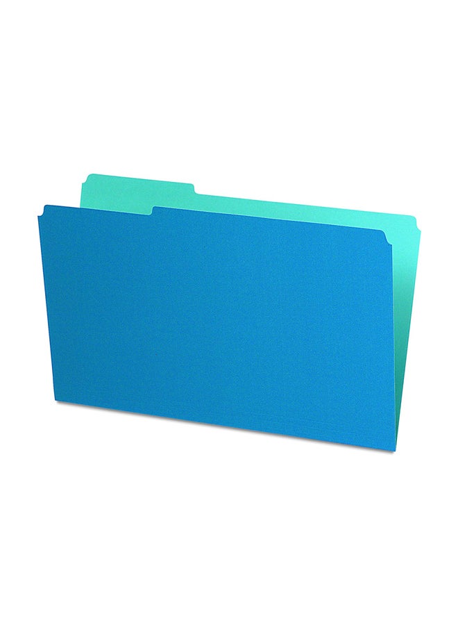 Pendaflex 100-Piece Interior File Folders Blue - Image 2