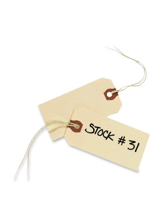 1000-Piece Shipping Tags Manila