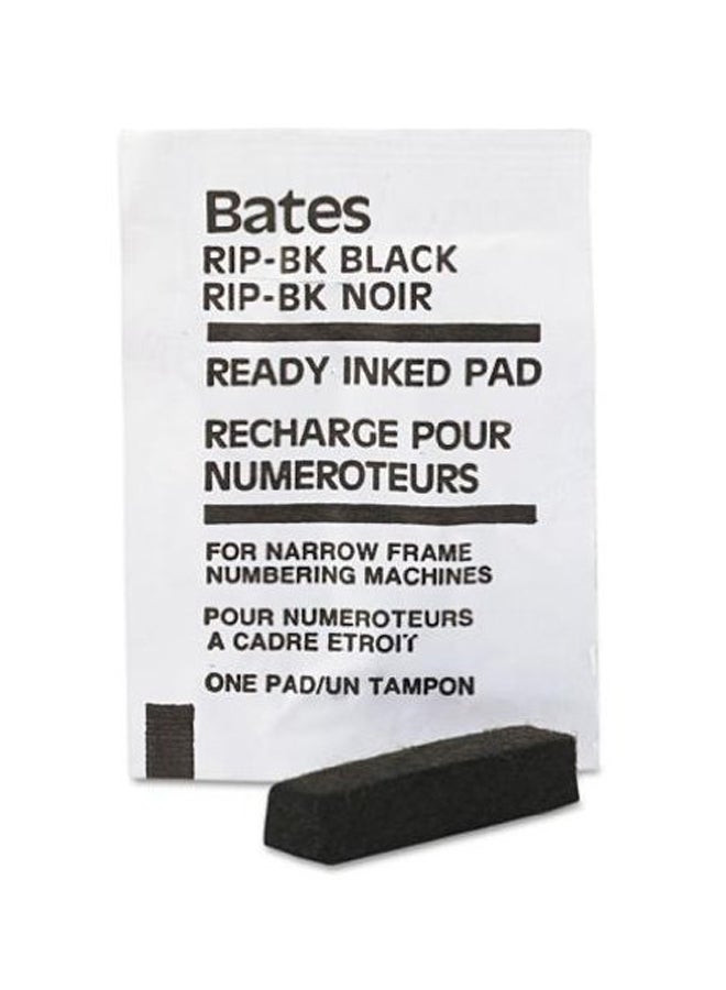 أدفانتوس لوح حبر جاهز للاستعمال أسود - Image 1