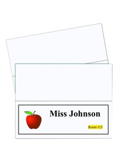 C-Line 50-Piece Large Name Tent Card Set  - Image 1