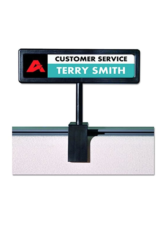 أدفانتوس حامل بلاستيكي للإشارات أسود - Image 3