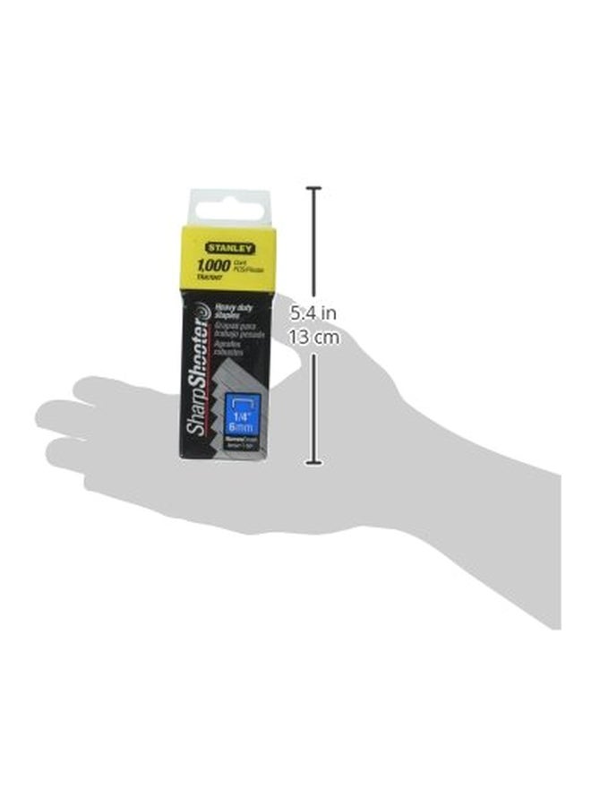 ستانلي مشابك عالية التحمل 1000 قطعة فضي - Image 2