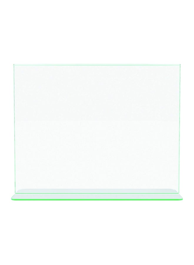 Deflect-O Premium Sign Holder Clear - Image 1