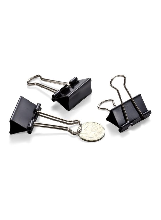 144-Piece Medium Binder Clip Black - v1552924055/N22190646A_2