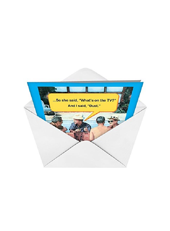 NobleWorks Hilarious Father's Day Greeting Card With Envelope - Image 2