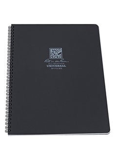 Rite in the Rain All Weather Side Spiral Notebook Black/Grey  - Image 1