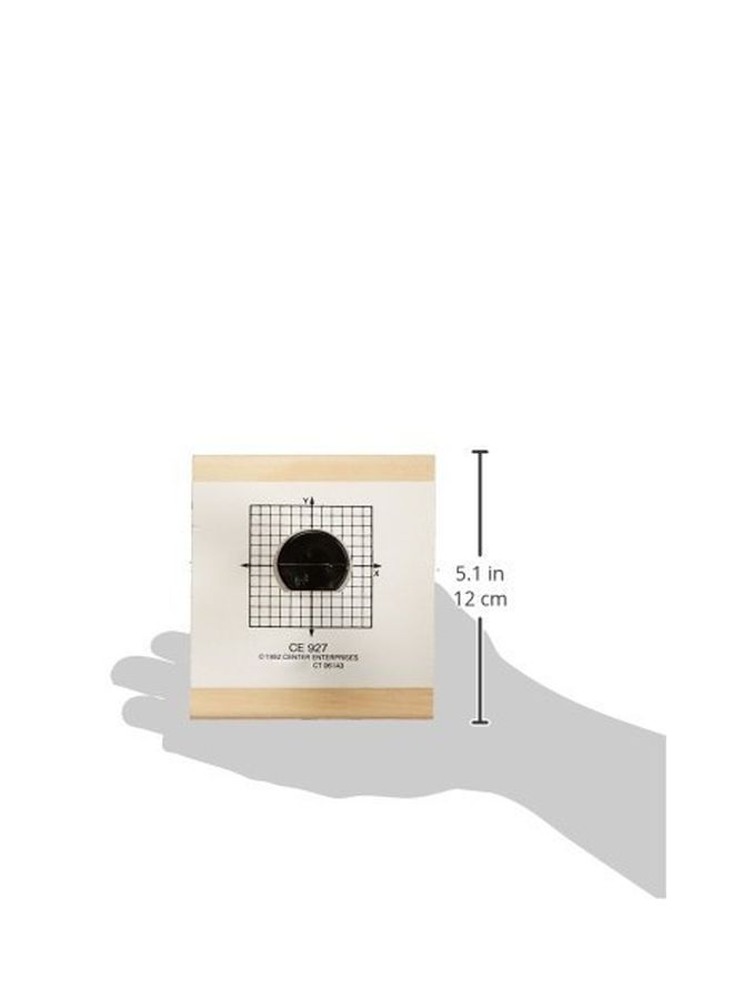 Center Enterprise X-Y Axis Stamp Red/Beige  - Image 3