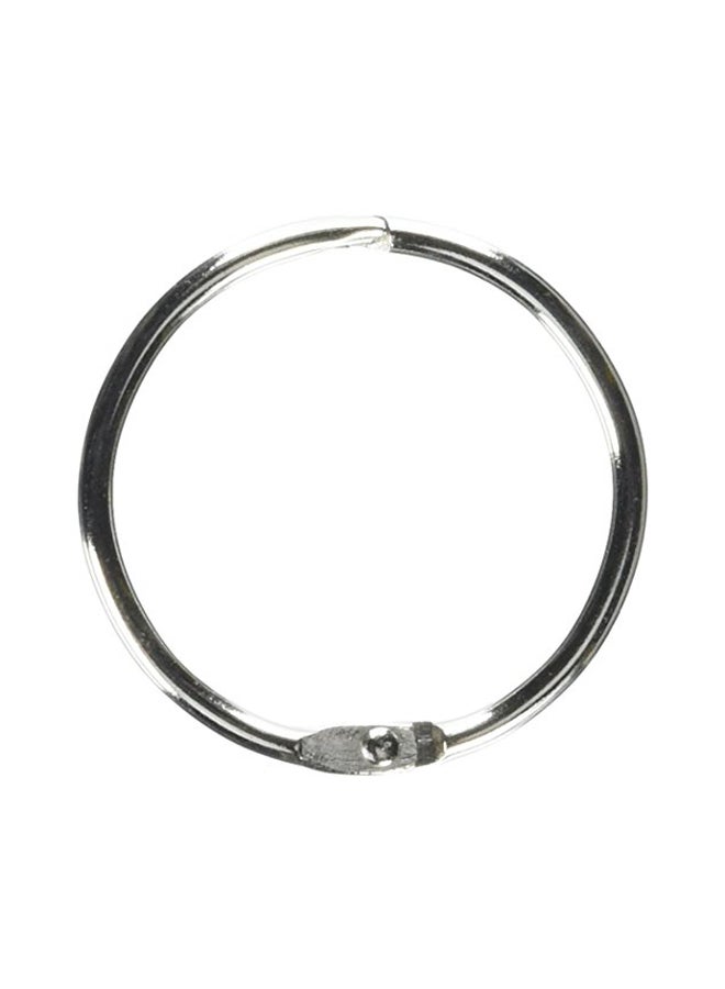 School Smart - 100-Piece Ring Silver - Image 1