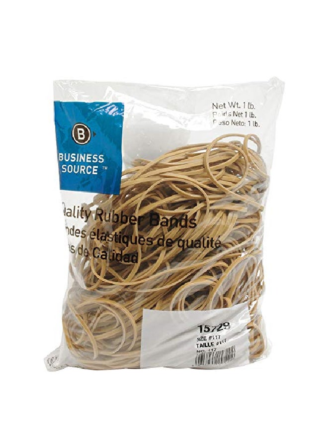 Business Source Rubber Bands Beige - Image 2