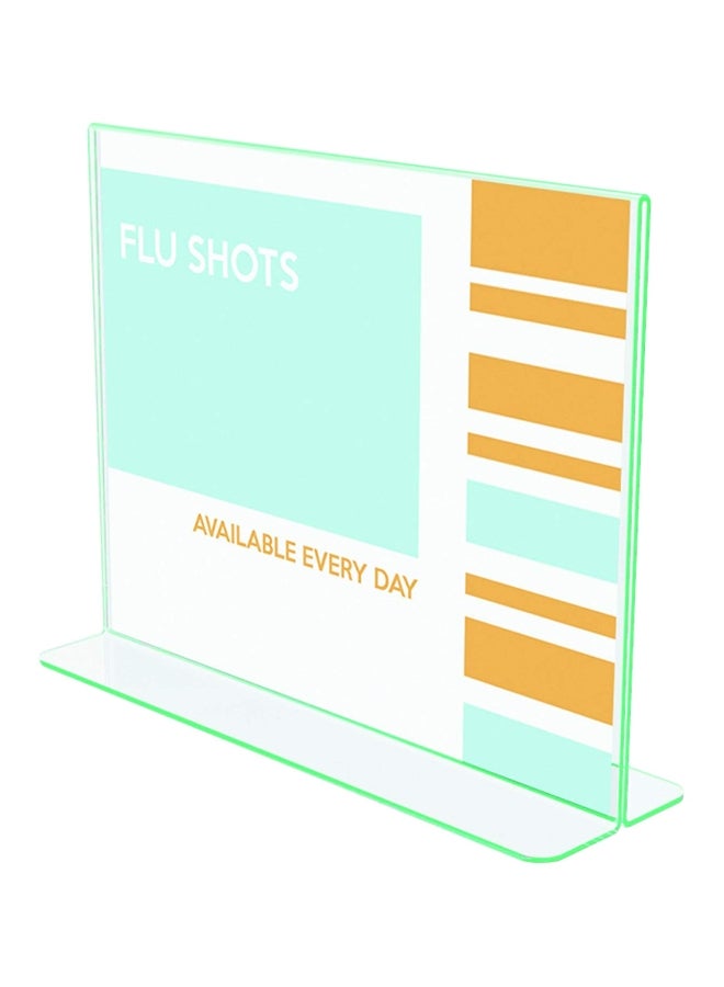 Deflect-O Premium Sign Holder Clear - Image 4