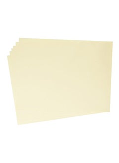 School Smart 100-Piece Medium-Weight Multi-Purpose Tagboard Yellow  - Image 1
