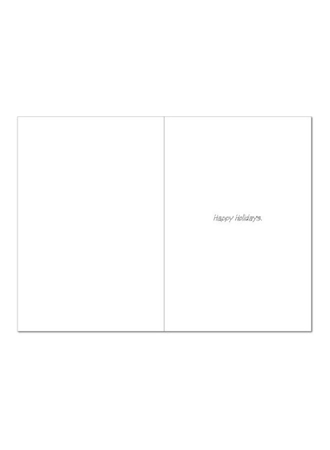 NobleWorks Turkey Unique Funny Thanksgiving Card With Envelope - Image 4