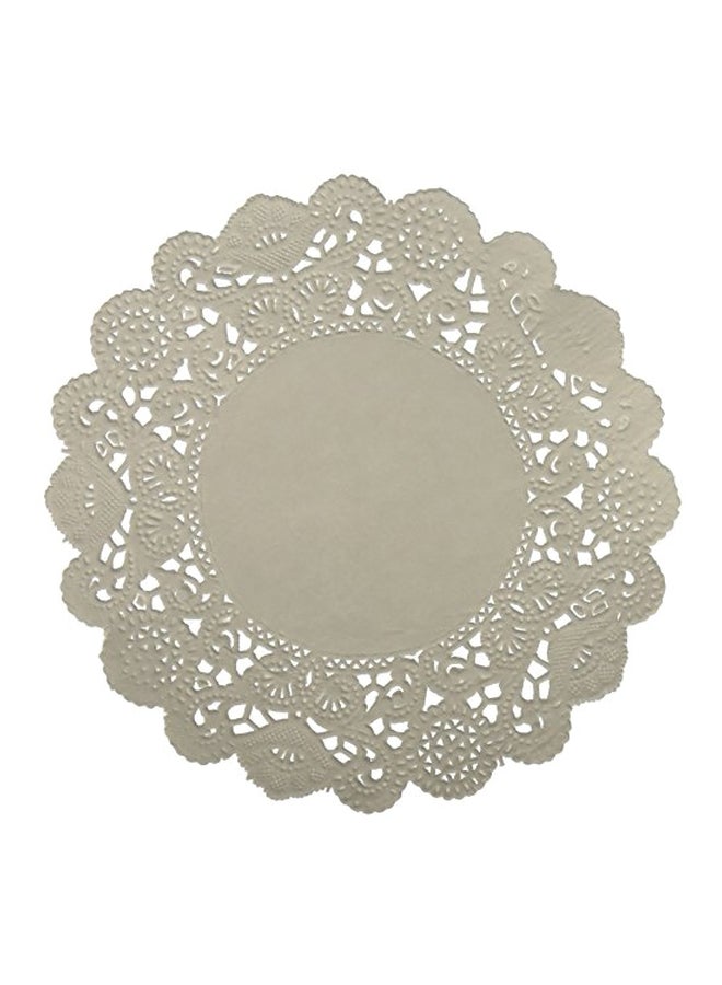 100-Piece Round Lace Doilies Paper White - v1552924157/N22190761A_1