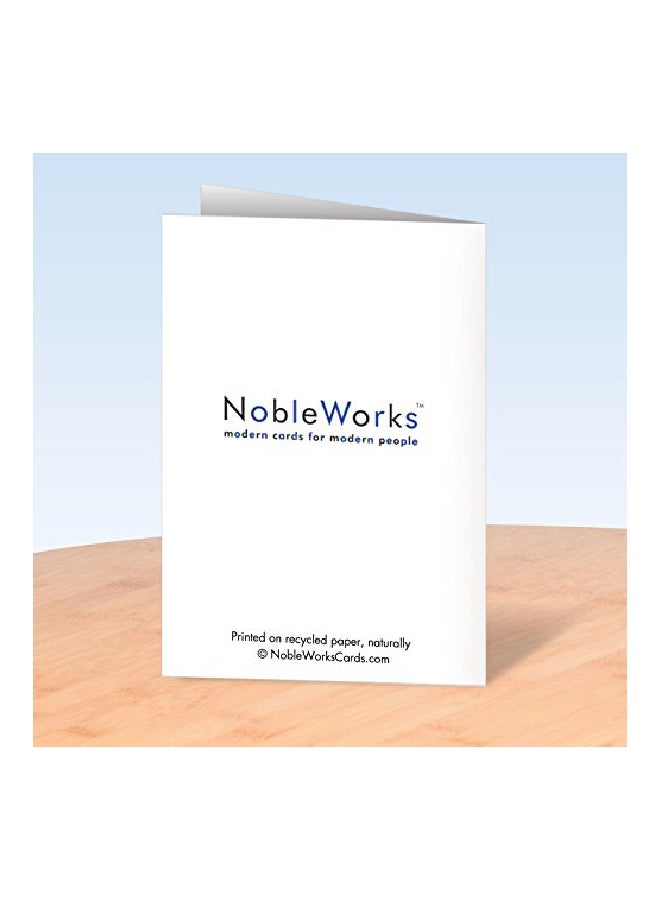 NobleWorks Hilarious Father's Day Greeting Card With Envelope - Image 3