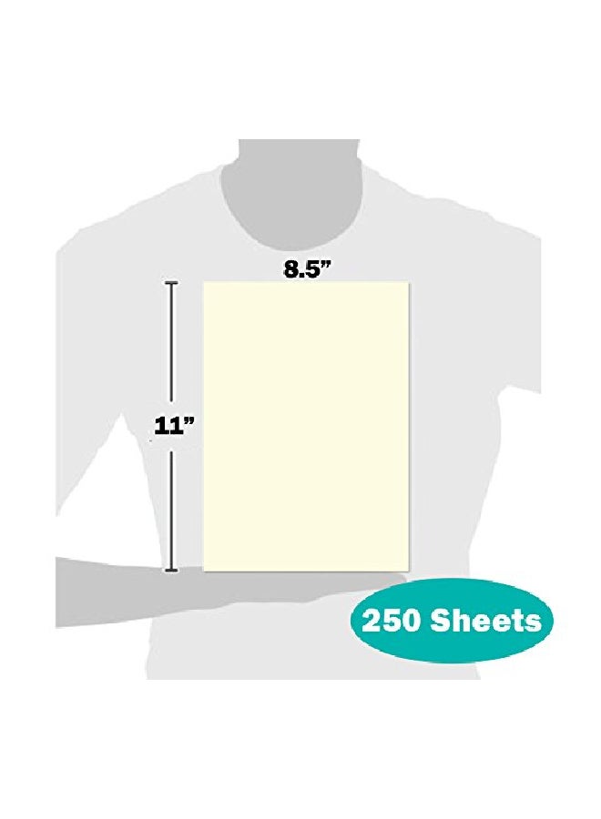 سبرينج هيل مجموعة أوراق من الكرتون المقوى مكونة من 250 صفحة - Image 2