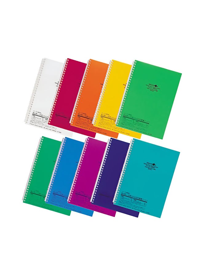 LIHITLAB Refillable Notebook Blue Green - Image 1