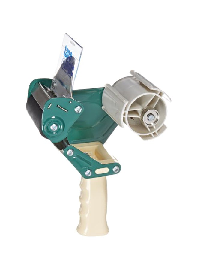 Tape Logic Packaging Tape Dispenser Beige/Green/White - Image 1