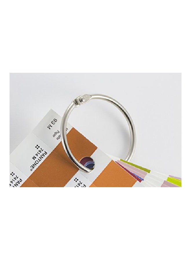 أوفيس ميت حلقات 50 قطعة فضي - Image 3