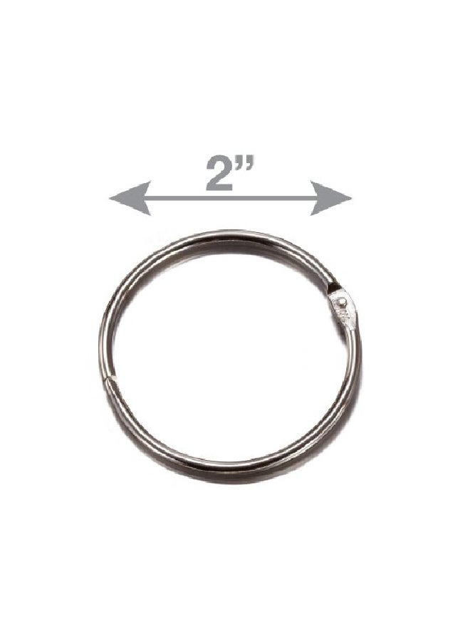 أوفيس ميت حلقات 50 قطعة فضي - Image 4