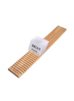 C-Line Name Badge Holder Brown  - Image 1