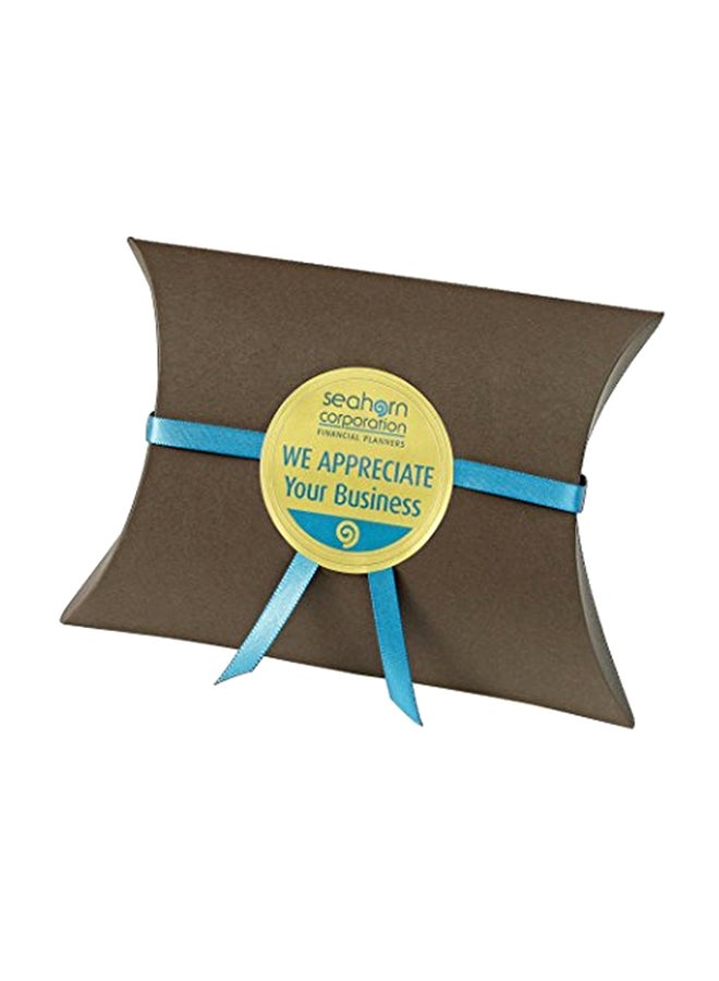 AVERY 96-Piece Embossed Round Label Gold - Image 1