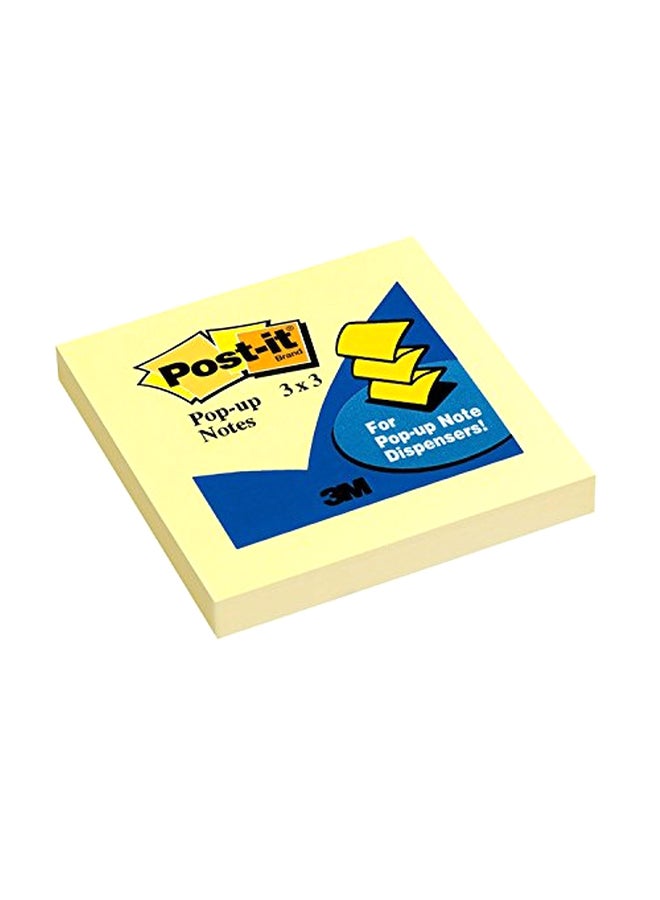 12-Piece Sticky Note Set Canary Yellow - v1552924226/N22191384A_1